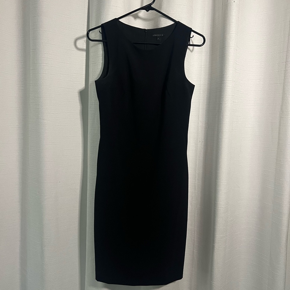 Theory Sleeveless Suit Dress - Black